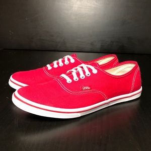 Vans Authentic Red Shoes